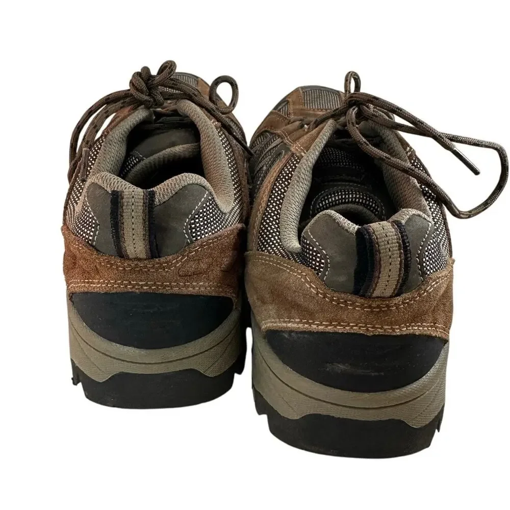 Khombu Hiking Boots M3004 Leather Man Made Brown Men’s Size 10 Preowned